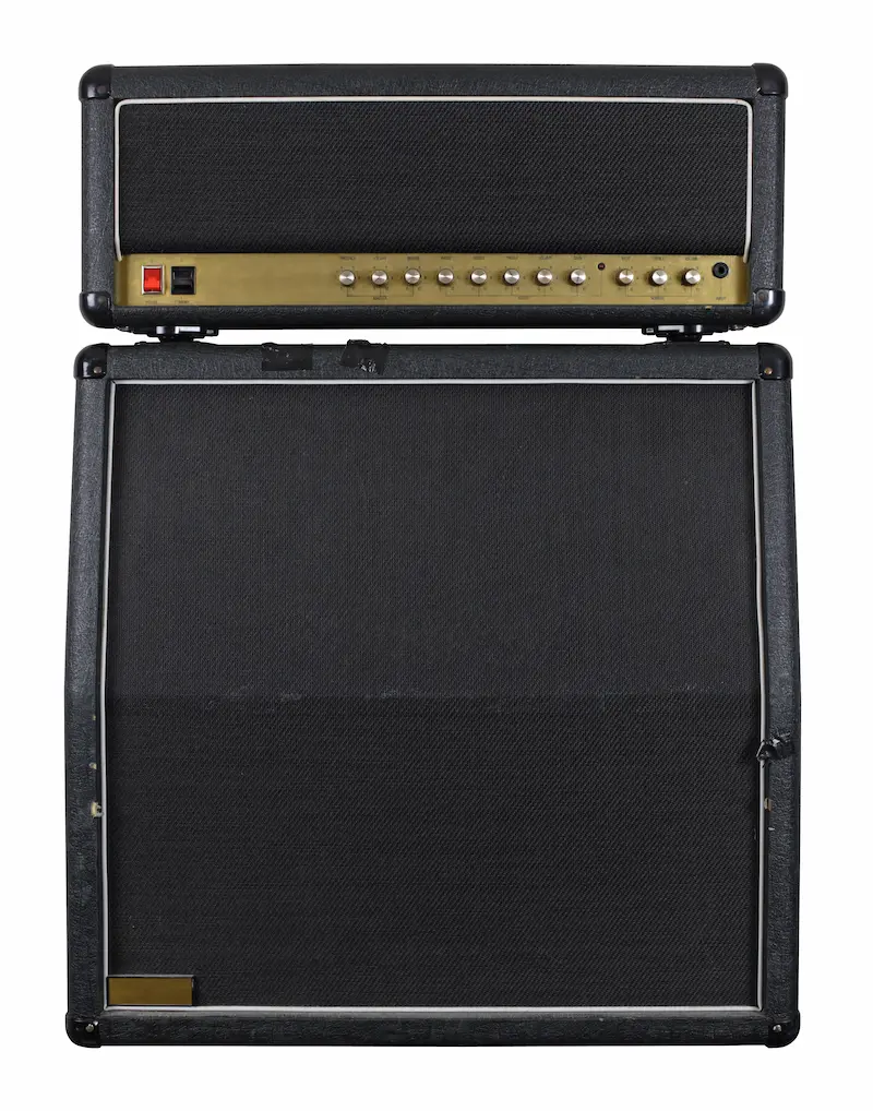 amplificador de guitarra modelo stack Marshall