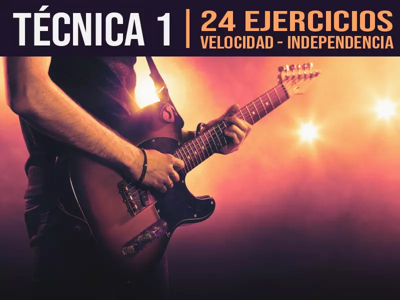curso de técnica 1 en guitarra